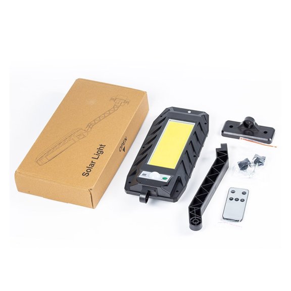 COB Environmental Protection Solar Street Light Moving Sensor Outdoor Solar Charging Garden Light LED Floodlight - Wide Angle Beam
