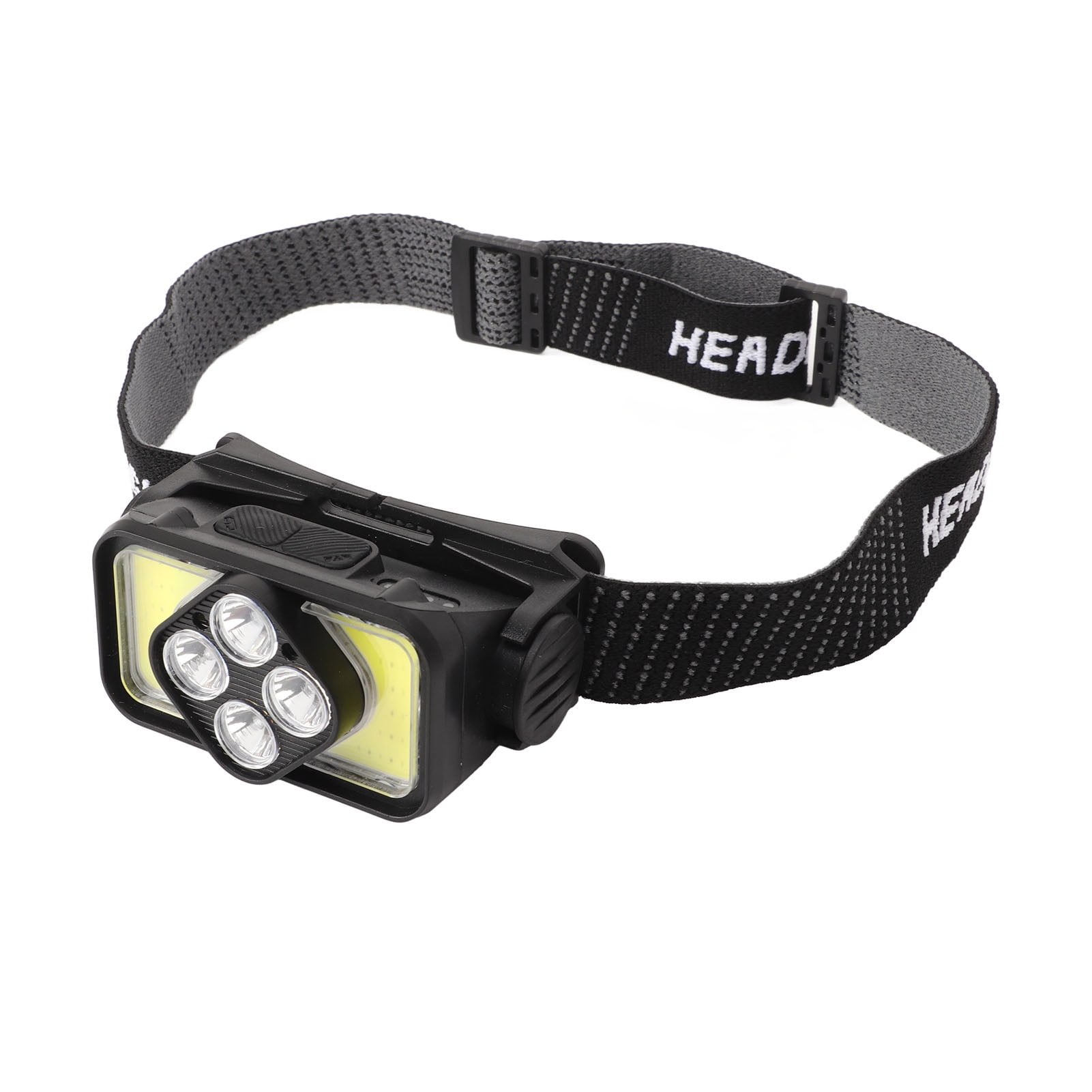 COB Head Lamp USB Rechargeable Led Head Lamp IPX4 Waterproof Headlight ...