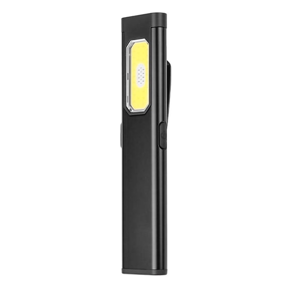 COB LED Flat Flashlight USB-C Rechargeable 500Lm Portable Mini Torch Light Pocket Lantern Flood Work Light With Magnet