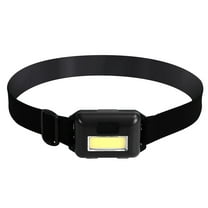 COB LED Headlamp Mini Headlight Flashlight Camping Head Torch Lantern Outdoor Headlamp