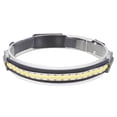 thumbnail image 1 of COB LED Headlamp, Ultra Low Profile Durable Elastic Headband, Lightweight Design, Weatherproof, 3 Modes, USB Charging, for Running, Hiking, 1 of 8