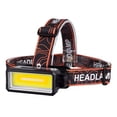 thumbnail image 1 of COB LED Work Headlamp High Powerful Sensor Headlight Type-C Rechargeable Torch Waterproof Camping Fishing Search Lantern,1 * LED light 1 * USB charging cable 1 * headband,As Shown, 1 of 6