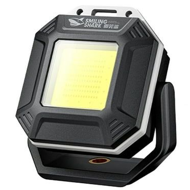 COB LED Work Light Rechargeable Inspection Light with Magnetic Base (Black)