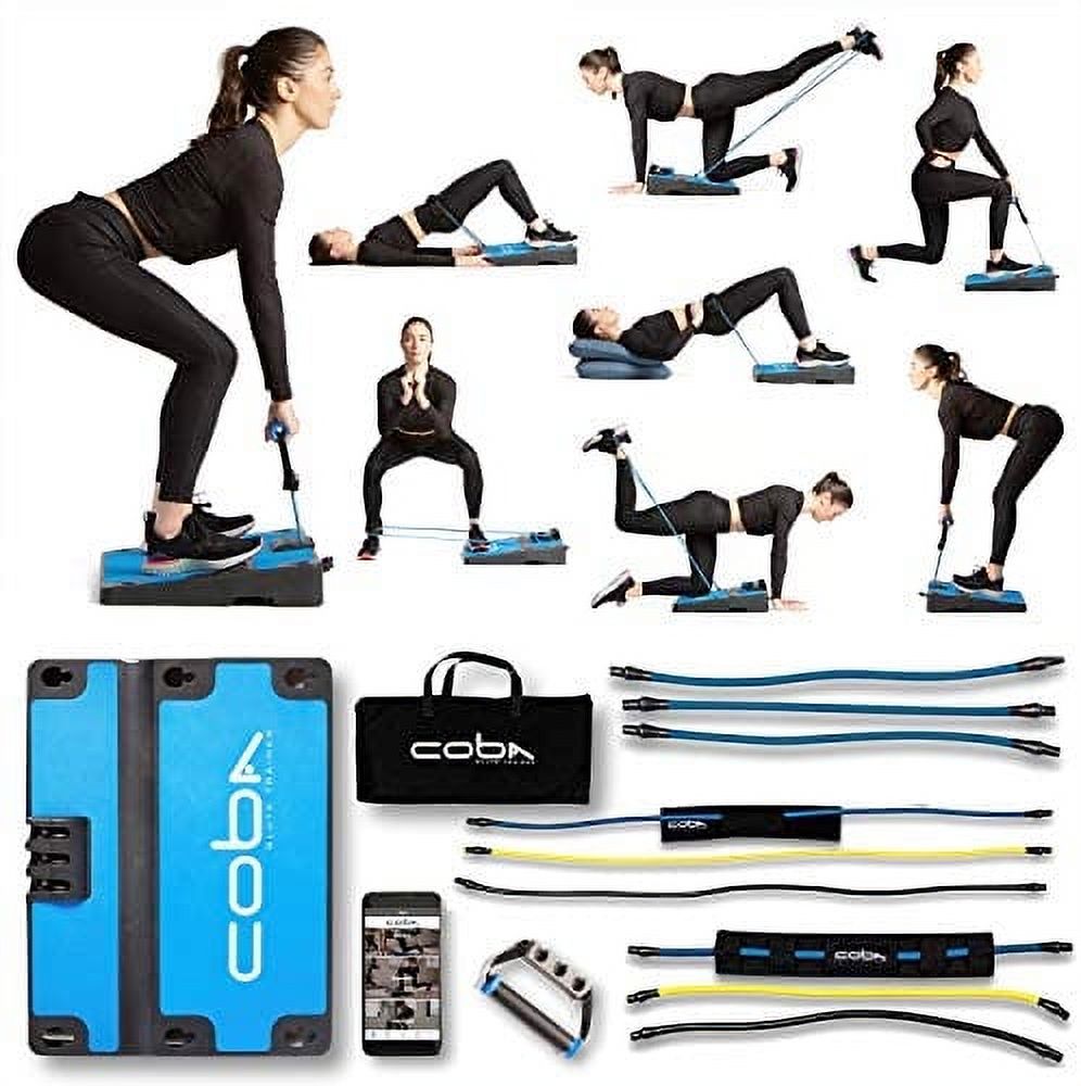 COBA Glute Trainer - Full Home Workout System, Core & Booty Exercise Machine, Resistance Band Full Body Trainer - image 1 of 4