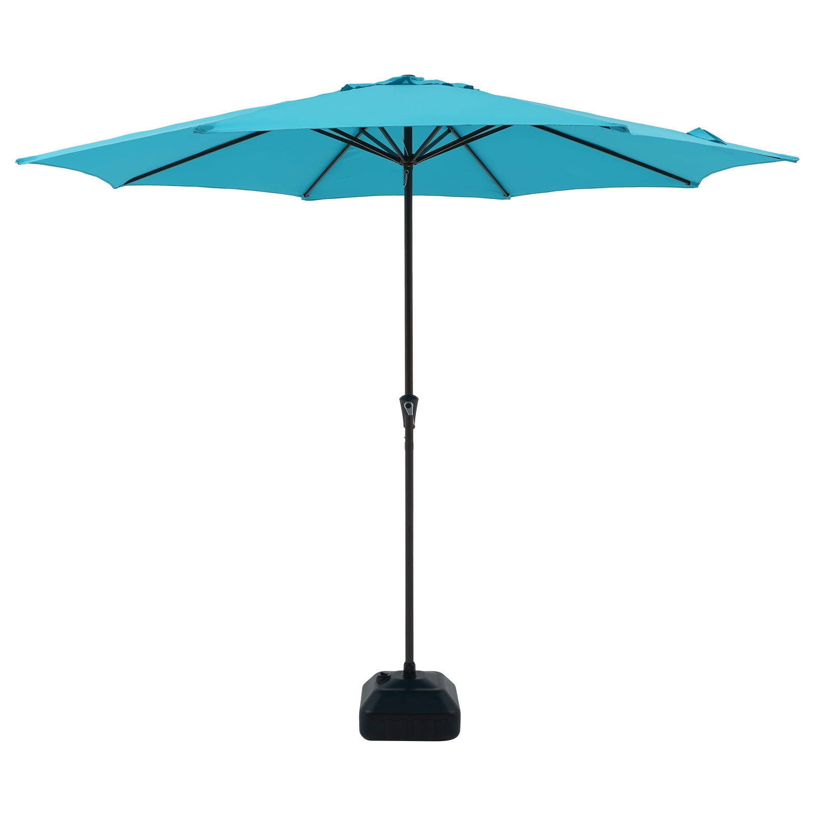 10 patio umbrella with led lights 10' Solar Cantilever Umbrella - LED Lights & UV Protection