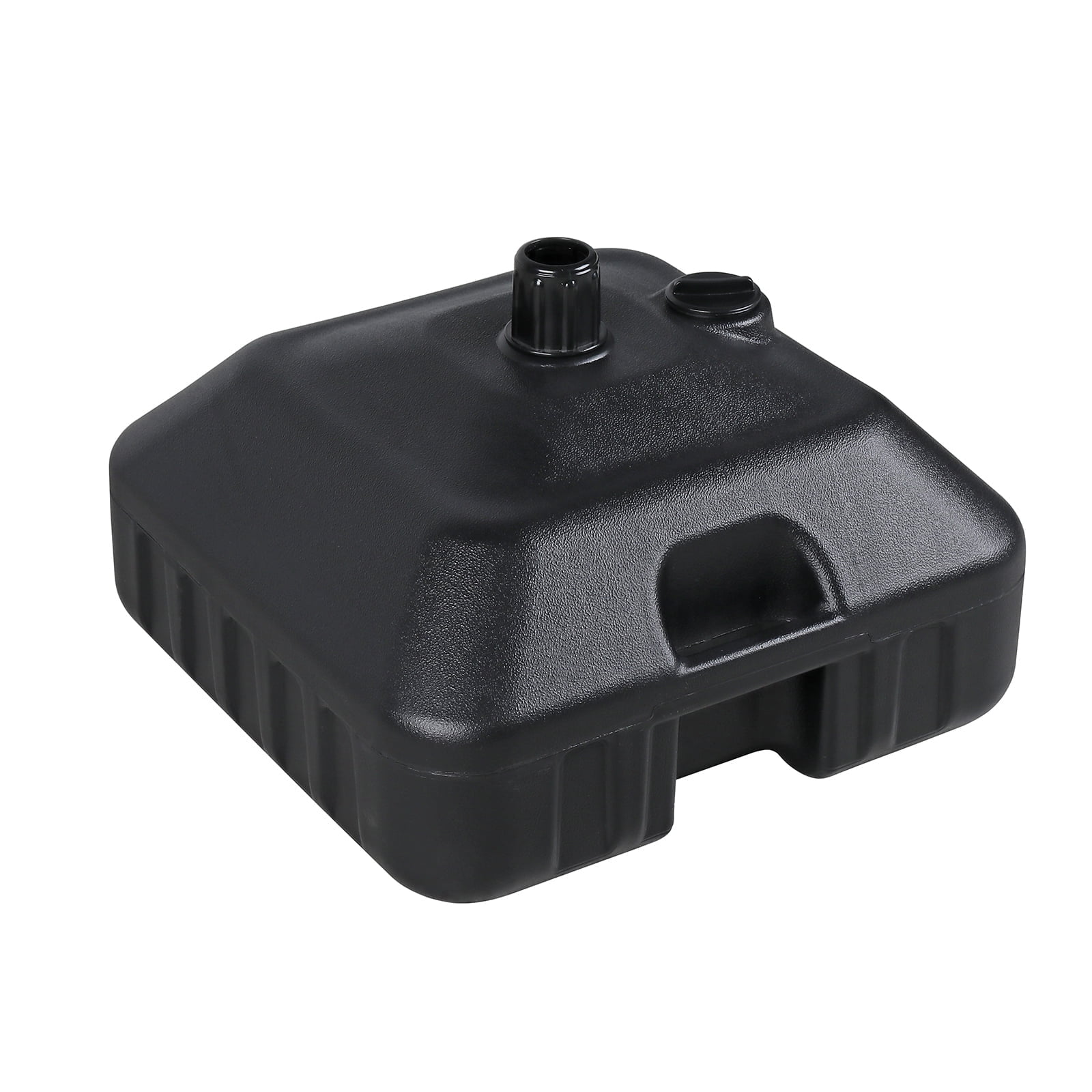 COBANA 71 lbs Black Water Container Square Patio Umbrella Base Weights