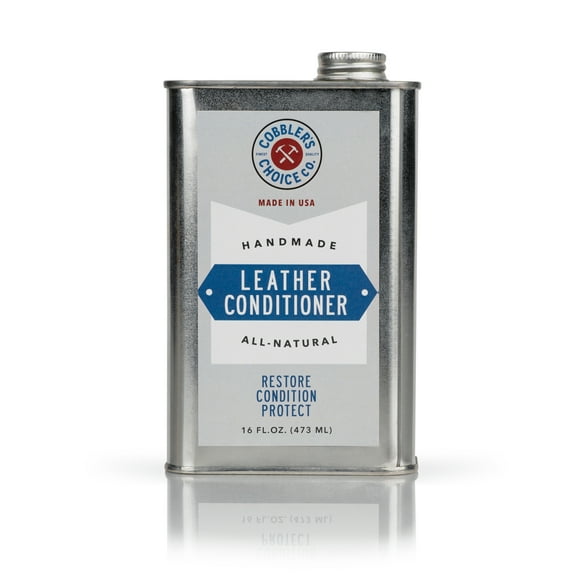 COBBLER'S CHOICE CO. FINEST QUALITY Leather Restorer Conditioner - 16oz (473 ML)