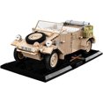 thumbnail image 1 of COBI WWII Kubelwagen (PKW Type 82) German Tank - Executive Edition | World War II Historical Collection Toys | 1:12 Scale Model | Building Block Set # 2802, 1 of 9