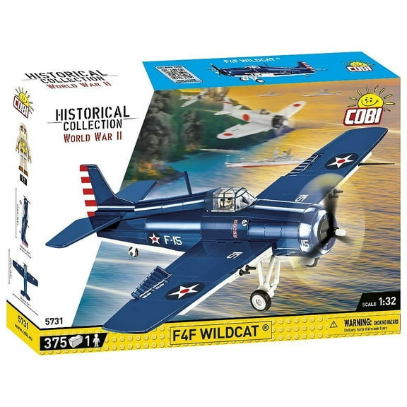 COBI Historical Collection World War II F4F WILDCAT Plane