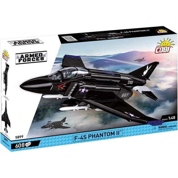 COBI Armed Forces F-4S Phantom II Fighter Jet Building Block Model Set # 5899