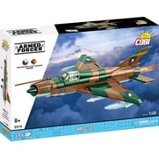 COBI Armed Forces MiG-21 GDR / Czechoslovakia Fighter Jet, 396 Pieces