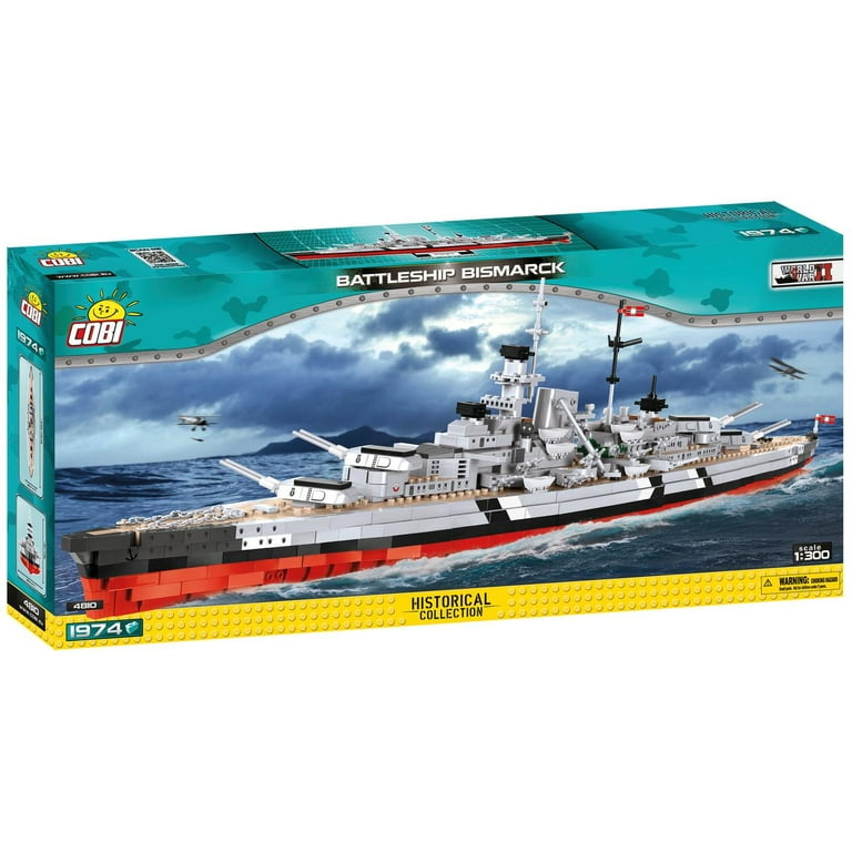 COBI Historical Collection Battleship Bismarck Walmart