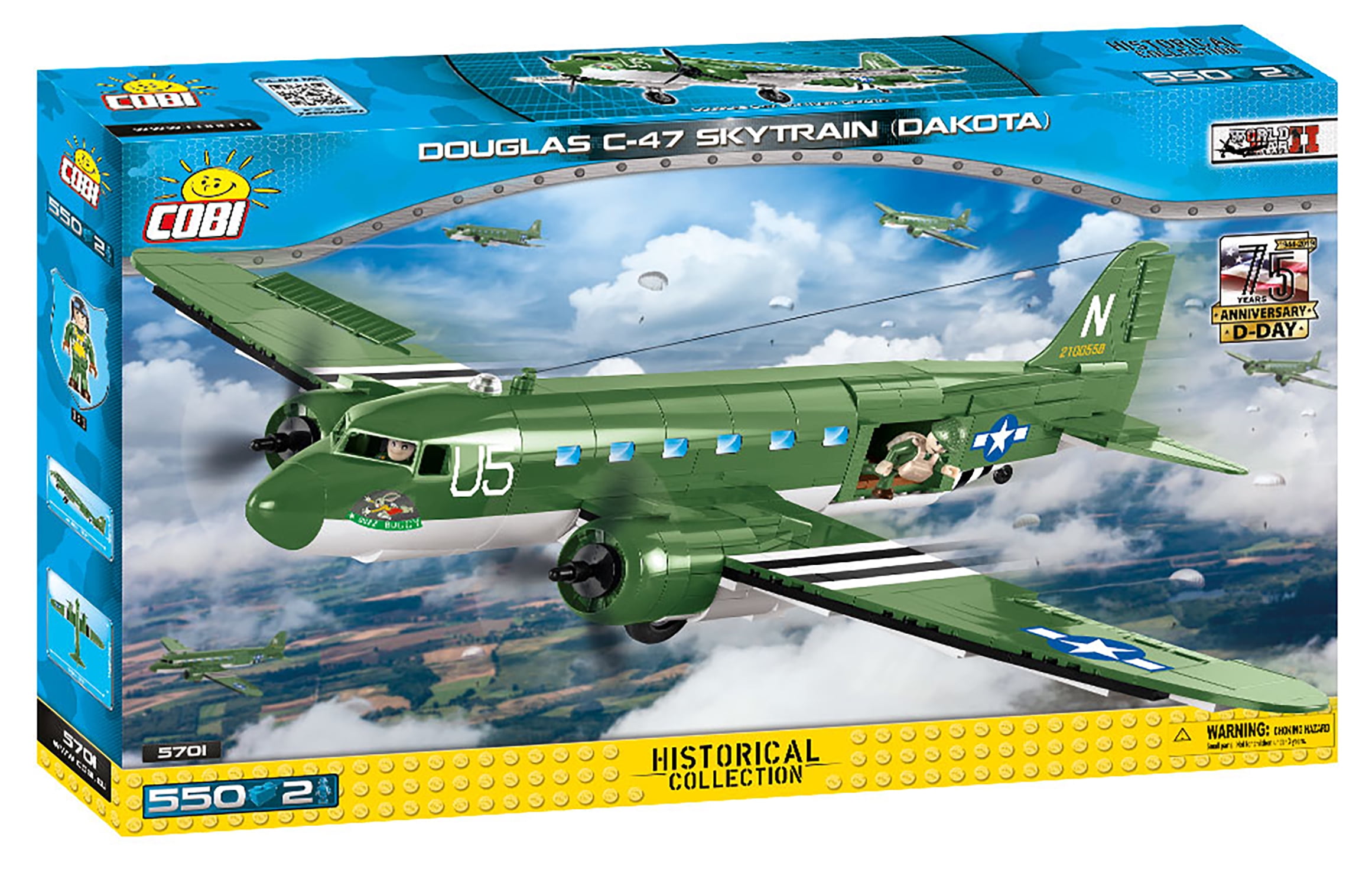 COBI Historical Collection Douglas C-47 Skytrain 