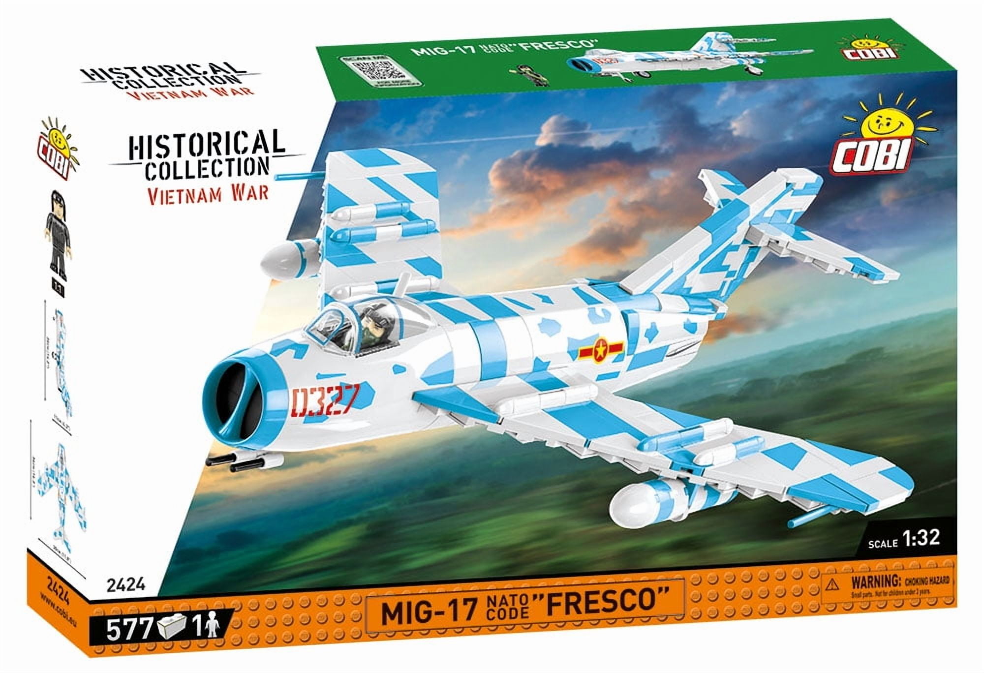 COBI MiG-17 NATO Code "Fresco" #2424