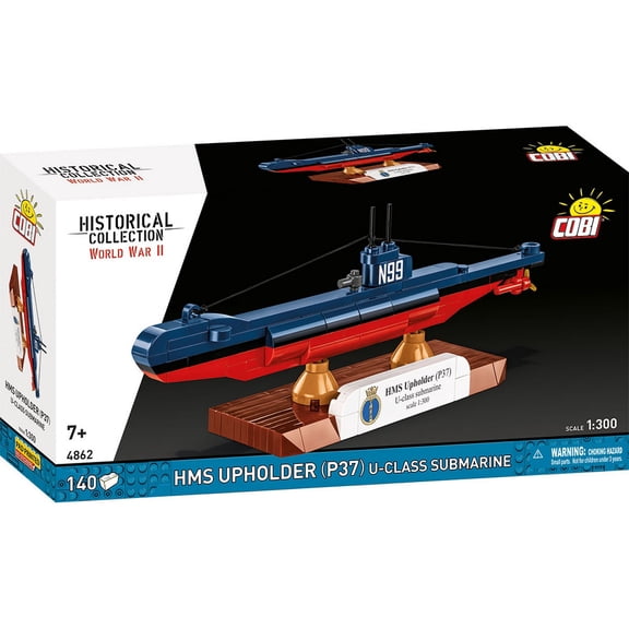 COBI Historical Collection WWII HMS Upholder (P37), 140 Pieces