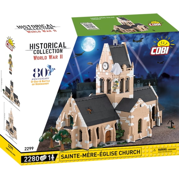 COBI Historical Collection WWII Sainte-Mere-Eglise Church