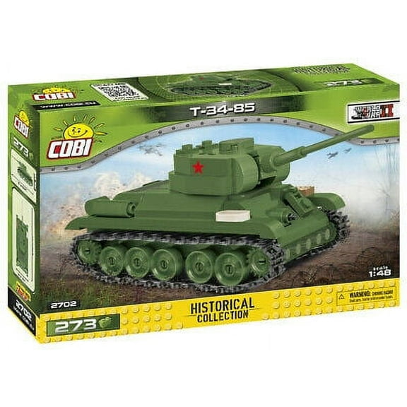 COBI TOYS #2702 T-34-85 WWII Tank- New Factory Sealed!