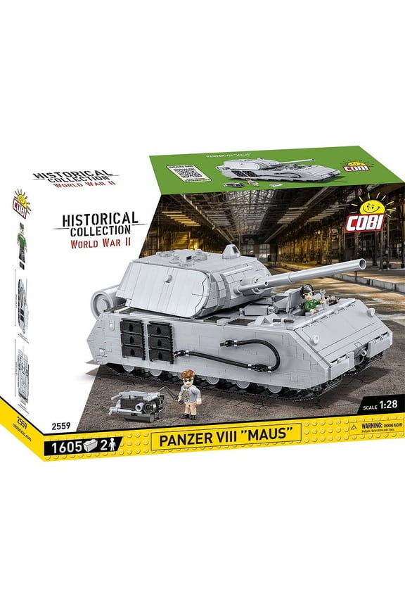 Historical Collection World War II Panzer VIII MAUS Tank Building Block Model Set #2559