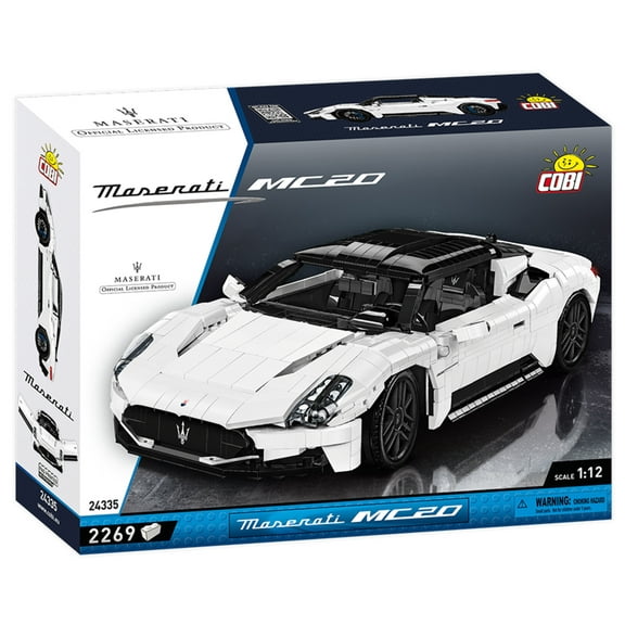 COBI Maserati MC20 Interlocking Block Building Set, 2269 Count