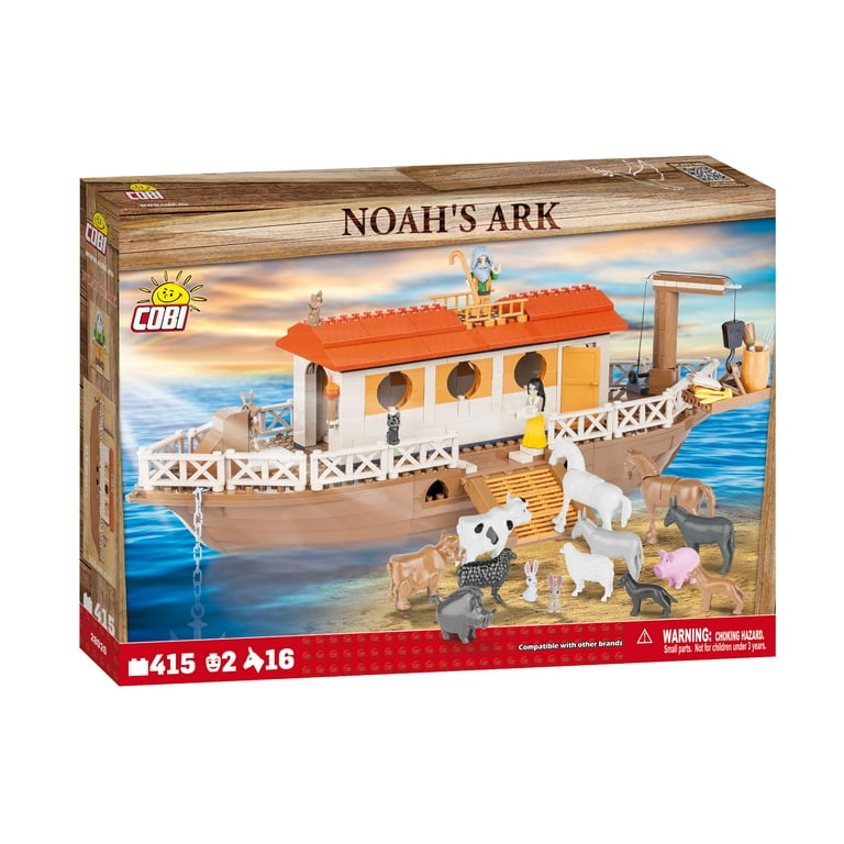 noah ARKS C&P MST 156 24-25 COBI Noah's Ark Construction Set - Walmart.com