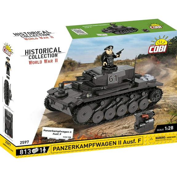 COBI Panzerkampfwagen II Ausf. F Set 2597