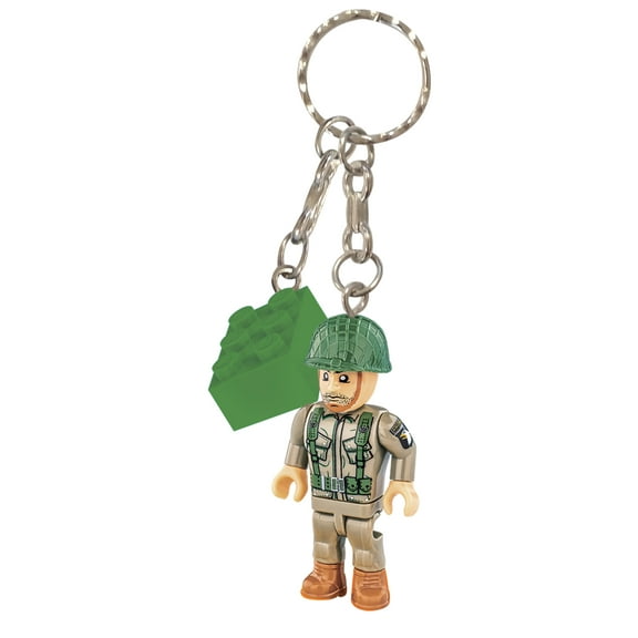 COBI Paratrooper 101st Airborne Figure Keyring 1359