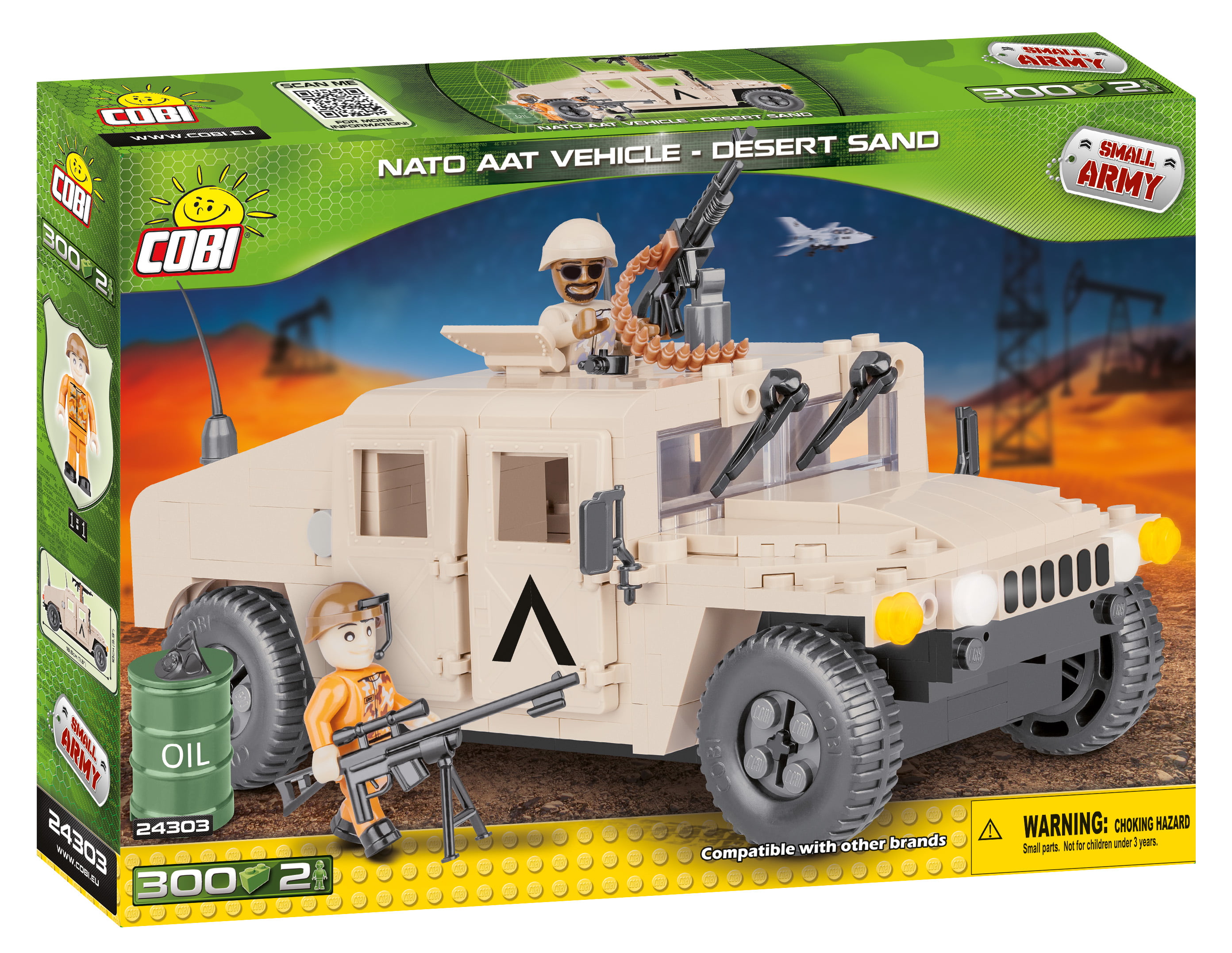 COBI Army NATO AAT Vehicle, Desert - Walmart.com