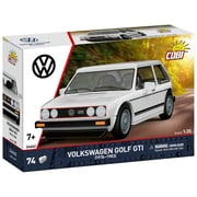 COBI Volkswagen White Golf GTI 1973-1983, 74-pieces