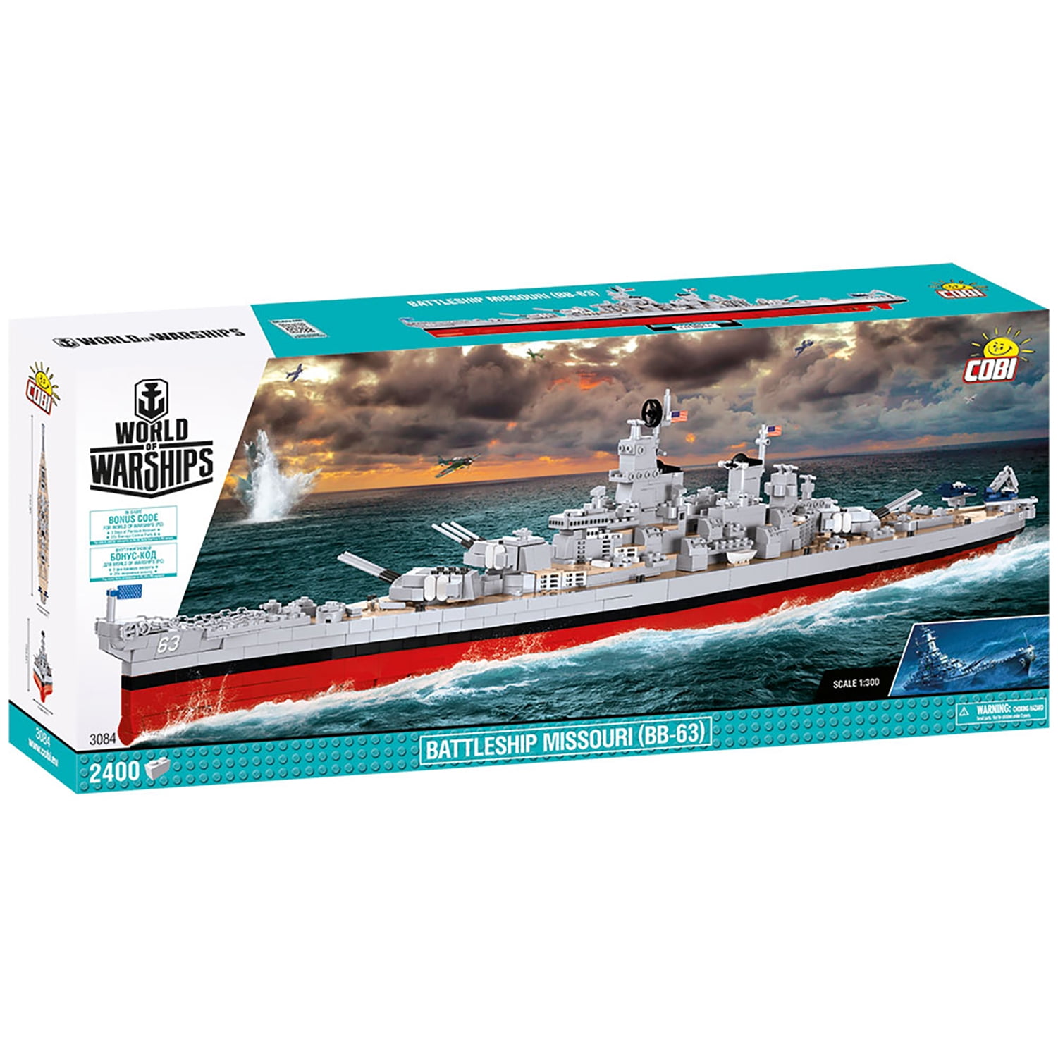 COBI World of Warships Battleship Missouri (BB-63)
