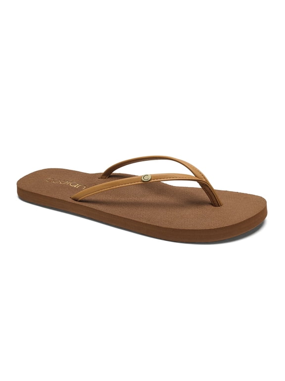 Adult Female Nias Bounce 2 Flip Flops, Color: Tan, Size: 09 (NIA25-230-09)