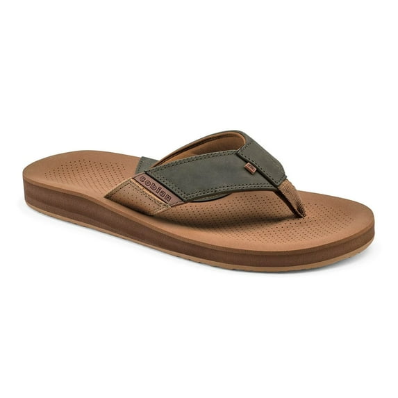 COBIAN Adult Male AVR2 Flip Flop Sandals, Color: Sage, Size: 12 (ARV19-311-12)