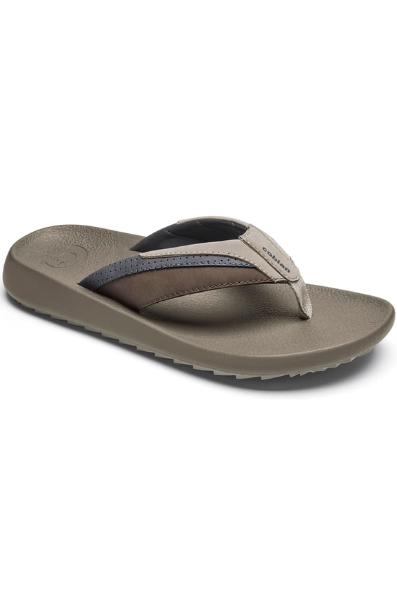 Adult Male Compass Sandals, Color: Taupe, Size: 9 (COM25-240-09)