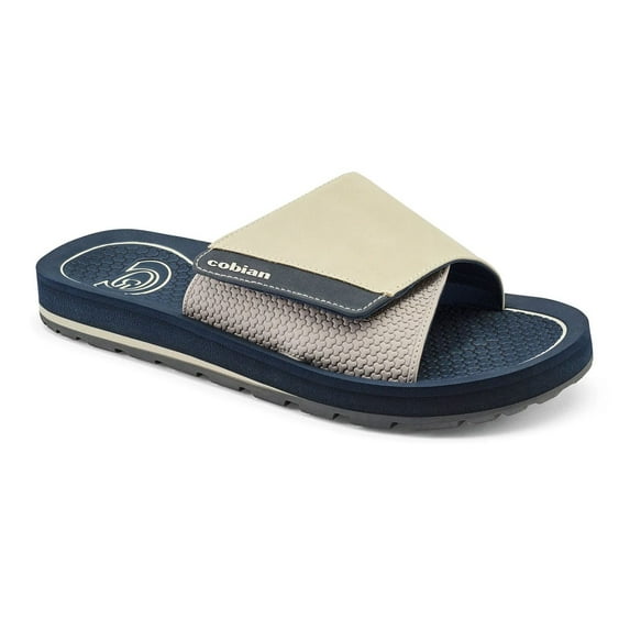 COBIAN Adult Male DRT Slide Sandals, Color: Navy, Size: 10 (DRS24-410-10)
