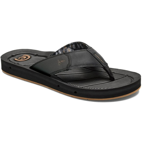 COBIAN Adult Male Draino 3 Flip-Flop Sandals, Color: Midnight, Size: 09 (HBD23-415-09)