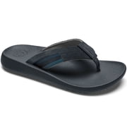 COBIAN Adult Male Kandui Charcoal Flip Flop Sandals, Size 10 KAN25-010-10