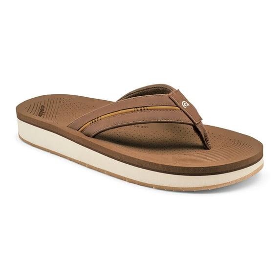 COBIAN Adult Male Ponto Rise Sandals, Color: Tan, Size: 08