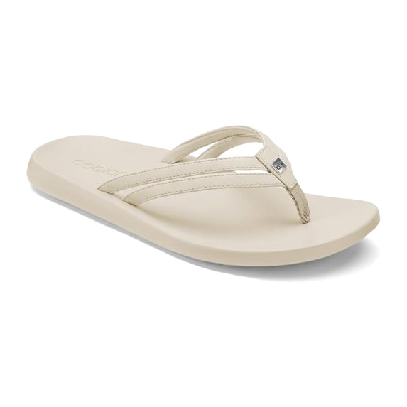 COBIAN Womens Brisa, Color: Cream, Size: 07