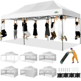 6' X 6' Van Tent Eave Height 78 Slit Door And Rollup Door With Zippers -  Comstar Supply - Netceed