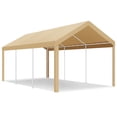 thumbnail image 1 of COBIZI 10X20ft Heavy Duty Canopy with Removable Sidewall, Upgraded Premium Canopy Tent For Parties, Durable Waterproof and UV50+ Outdoor Gazebo for Wedding, Carport, Bussiness Event - Yellow, 1 of 9