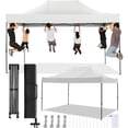 thumbnail image 1 of COBIZI 10x15ft Pop up Canopy, Heavy Duty Party Canopy Waterproof Commercial for Outdoor,White, 1 of 7