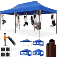 thumbnail image 1 of COBIZI 10x20 Pop Up Canopy Tent Heavy Duty with 6 Removable Sidewalls,Commercial Heavy Duty Pop Up Tent for Parties Waterproof and UV 50+ Wedding Tent with Roller Bag(Blue), 1 of 12
