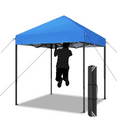thumbnail image 1 of COBIZI Canopy Tent 6.6’x6.6’ Folding Outdoor Pop Up Heavy Duty Canopy for Beach Camping-Blue, 1 of 9