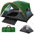 thumbnail image 1 of COBIZI 6-8-10 Person Camping Tents with Rainfly, Tent for Camping with Pockets, Waterproof Camp Tent with Mesh Windows, Family Camping Tent For Traveling Hiking, Green, 1 of 9