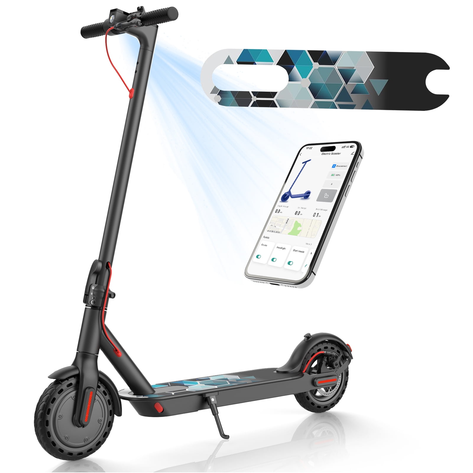 Amazon.com: 8.5-inch Foldable Adult Electric Scooter with
