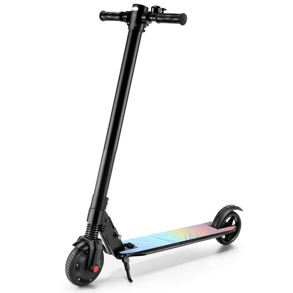 SANOPY Electric Scooter for Teen,Top 15.5 Mph & 10 Miles Range, 250W Motor Foldable Kick Scooters with LED Display and Braking System,Black,UL2272 Certified