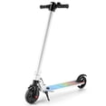thumbnail image 1 of COBIZI Electric Scooter for Adult & Teen,Top 15.5 Mph & 10-15 Long Miles Range, 250W Motor Foldable Kick Scooters with LED Display and Braking System,White, 1 of 7