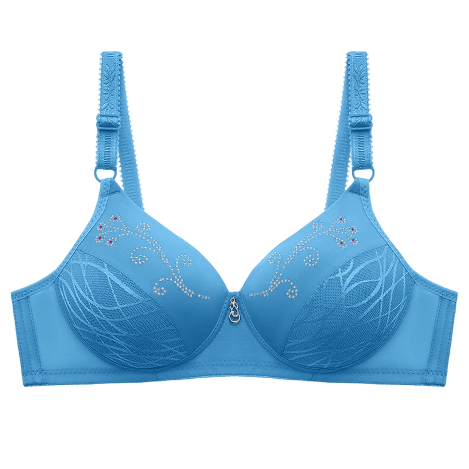 COBKK Compression Support Bra clearance Women's NoWire Bra No Button