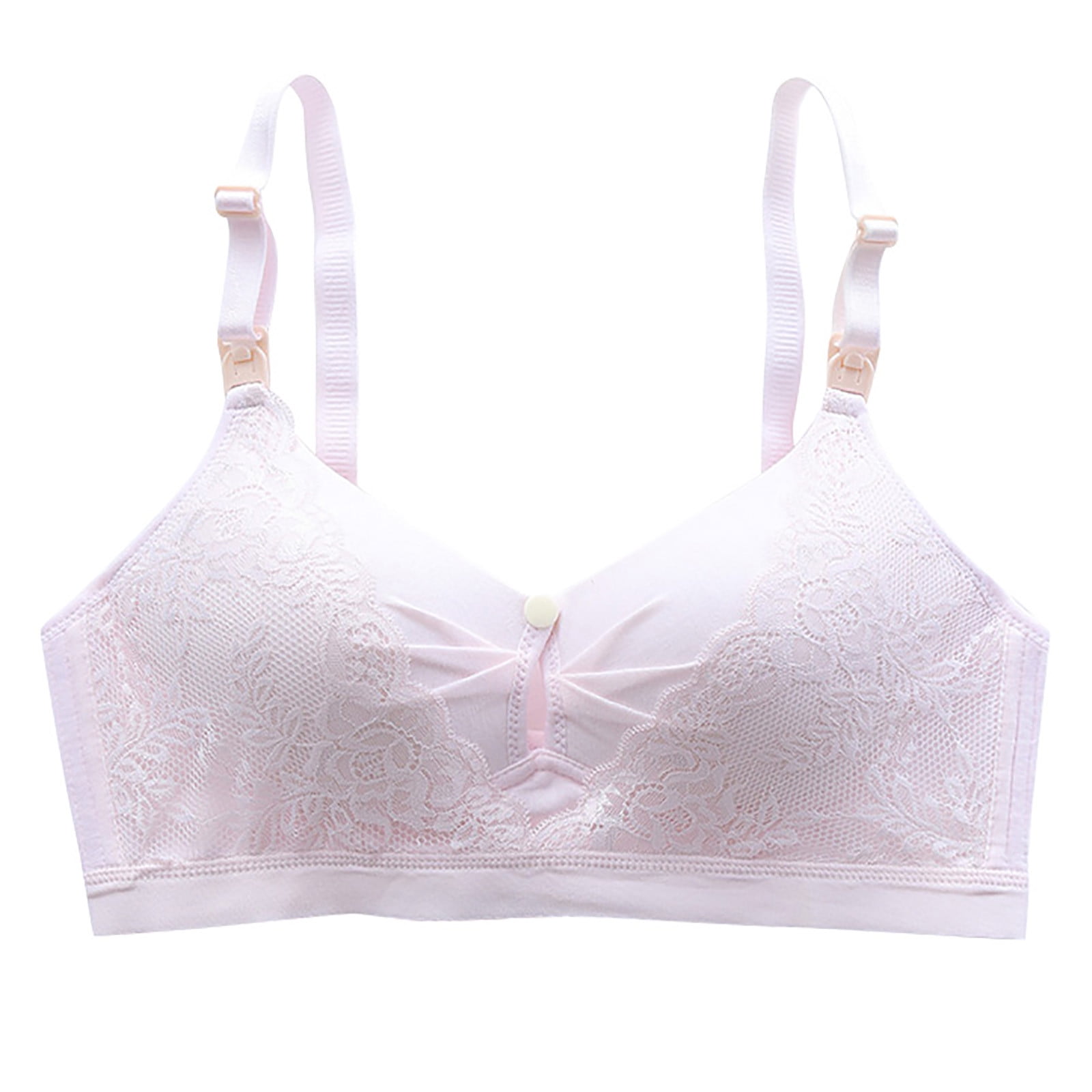 COBKK Exercise Bra for Large Breasts clearance Womens Breastfeeding Bra Gathering For Stylish