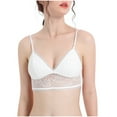 thumbnail image 1 of COBKK Large Size Sports Bra Womens Workout Bra Tops White L, 1 of 4