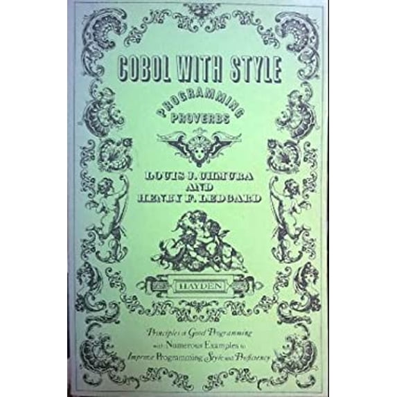 Pre-Owned COBOL with Style : Programming Proverbs (Paperback) 9780810457812